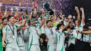 تتويج الأهلي بلقب بطل دوري أبطال آسيا للنخبة