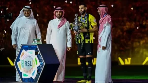 تتويج الاتحاد بكأس دوري روشن السعودي.