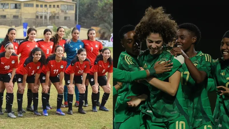 منتخبا السعودية ومصر